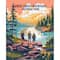 8" x 10" Great Smoky Mountains Paint-by-Number Kit with Wood Display Hanger by Artist's Loft®